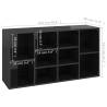 Shoe Bench High Gloss Black - Stylish & Functional Storage