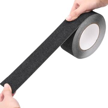 Anti-Slip Tape Black 0.05x10 m PVC for Safety & Traction