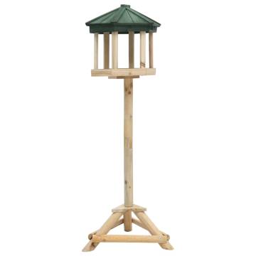 Standing Bird Feeder - Solid Firwood 33x110 cm | Hipo Market