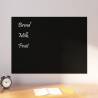 Wall-mounted Magnetic Board Black 80x60 cm Tempered Glass Colour black Size 80 x 60 cm Model without accessories 