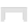 Modern White Coffee Table - 101x49x52 cm | HipoMarket UK