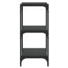 Book Cabinet Black - Stylish Storage Solution | Hipomarket UK