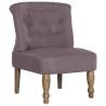 Elegant Taupe French Chair - Timeless Home Style | HipoMarket