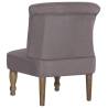 Elegant Taupe French Chair - Timeless Home Style | HipoMarket