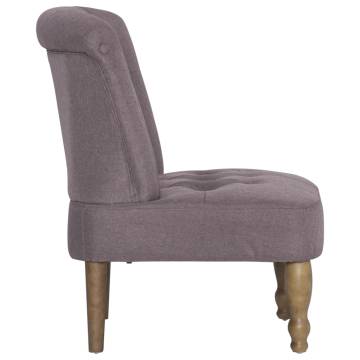 Elegant Taupe French Chair - Timeless Home Style | HipoMarket