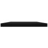 Bookshelf Boards 4 pcs Black 60x30 cm - Quality Storage Solution