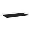 Bookshelf Boards 4 pcs Black 60x30 cm - Quality Storage Solution