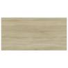 Bookshelf Boards - 4 pcs Sonoma Oak | Hipomarket UK