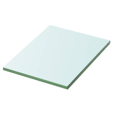 Clear Tempered Glass Shelf Panel - 20x15 cm | Hipomarket