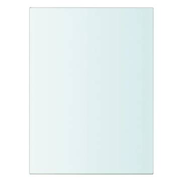 Clear Tempered Glass Shelf Panel - 20x15 cm | Hipomarket