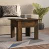 Coffee Table Smoked Oak 55x55x42 cm Engineered Wood Colour smoked oak Size 55 x 55 x 42 cm Quantity in Package 1 