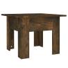 Stylish Smoked Oak Coffee Table | 55x55x42 cm | Hipomarket