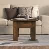 Stylish Smoked Oak Coffee Table | 55x55x42 cm | Hipomarket