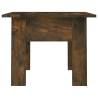 Stylish Smoked Oak Coffee Table | 55x55x42 cm | Hipomarket