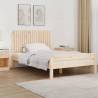 Wall Headboard 127.5x3x60 cm Solid Wood Pine Colour natural Size 127.5 x 60 cm Quantity in Package 1 