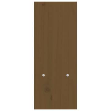 Monitor Stand Honey Brown - Solid Wood Pine | Hipo Market