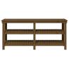 Honey Brown Solid Wood Pine Work Bench - 181x50x80 cm