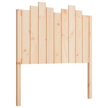 Solid Pine Bed Headboard - 96x4x110 cm | Hipomarket