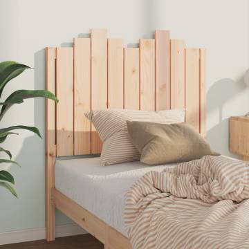 Solid Pine Bed Headboard - 96x4x110 cm | Hipomarket