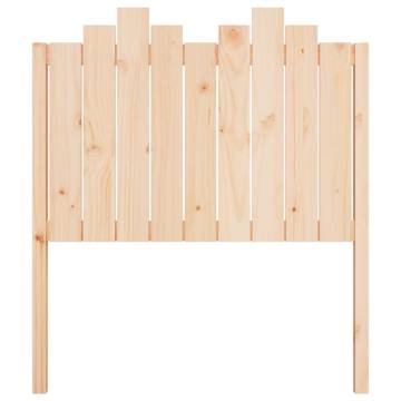 Solid Pine Bed Headboard - 96x4x110 cm | Hipomarket