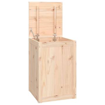 Laundry Box 44x44x66 cm | Solid Wood Pine - Hipomarket