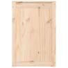 Laundry Box 44x44x66 cm | Solid Wood Pine - Hipomarket