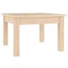 Elegant Solid Pine Coffee Table - 45x45x30 cm | HipoMarket