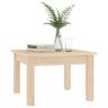 Elegant Solid Pine Coffee Table - 45x45x30 cm | HipoMarket