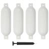 Boat Bumper 4 pcs White 51x14 cm PVC Colour white Size 51 x 14 cm Quantity in Package 4 