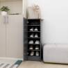 Shoe Cabinet Grey 32x35x92 cm Engineered Wood Colour grey Quantity in Package 1 Number of 