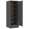 Shoe Cabinet Grey 32x35x92 cm - Stylish Storage Solution