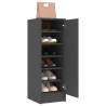 Shoe Cabinet Grey 32x35x92 cm - Stylish Storage Solution