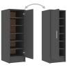 Shoe Cabinet Grey 32x35x92 cm - Stylish Storage Solution