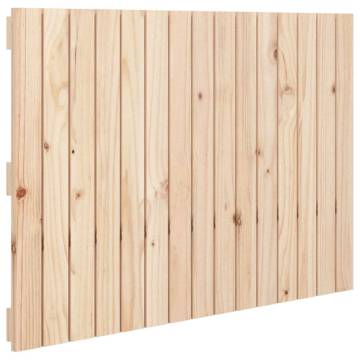 Elegant Solid Pine Wall Headboard - 95.5x3x60 cm