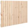 Elegant Solid Pine Wall Headboard - 95.5x3x60 cm