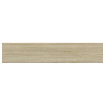 Bookshelf Boards 4 pcs Sonoma Oak - Quality Engineered Wood