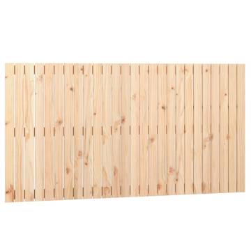 Elegant Solid Wood Pine Wall Headboard - 166x3x90 cm