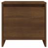 Stylish Brown Oak Bedside Cabinets - Set of 2 | HipoMarket