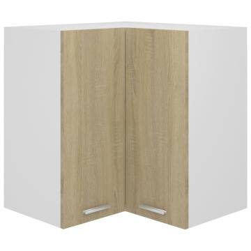 Hanging Corner Cabinet Sonoma Oak - Stylish Storage Solution