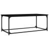 Black Coffee Table 102x50x40 cm - Elegant & Sturdy Design