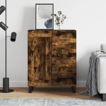 Trendy Smoked Oak Sideboard - 69.5x34x90 cm | HipoMarket