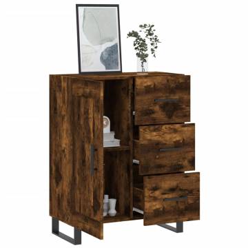 Trendy Smoked Oak Sideboard - 69.5x34x90 cm | HipoMarket