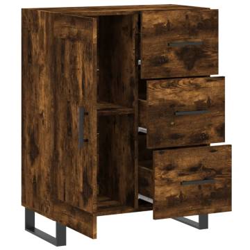 Trendy Smoked Oak Sideboard - 69.5x34x90 cm | HipoMarket