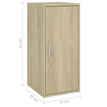 Shoe Cabinet Sonoma Oak - Stylish Storage Solution | HipoMarket