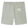 Kids' Shorts with Drawstring - Light Khaki Melange | HipoMarket