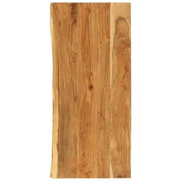 Solid Acacia Wood Bathroom Vanity Top | 114x52 cm - HipoMarket