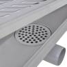 Linear Shower Drain Wave 1030x140 mm Stainless Steel