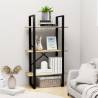 Storage Shelf Sonoma Oak 60x30x105 cm Engineered Wood Colour sonoma oak Quantity in Package 1 Height 105 cm Material engineered wood 