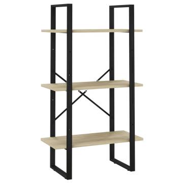 Storage Shelf Sonoma Oak 60x30x105 cm - Durable & Versatile