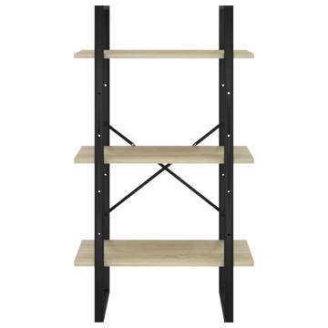 Storage Shelf Sonoma Oak 60x30x105 cm - Durable & Versatile